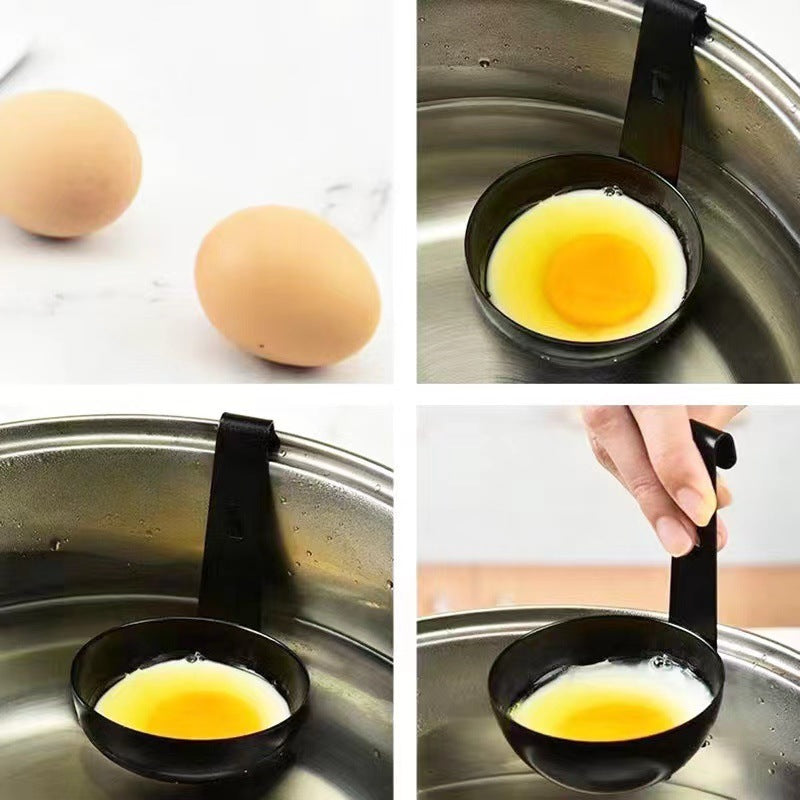 Ear-mounted Boiled Poached Egg Mold Egg Boiler Kitchen Gadgets